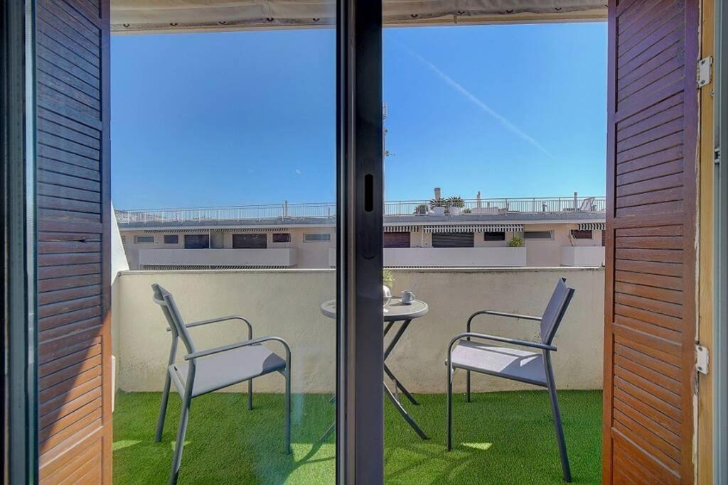 Appartement Le Palm - 100m Plage - Croisette - Verrière Côte D’azur