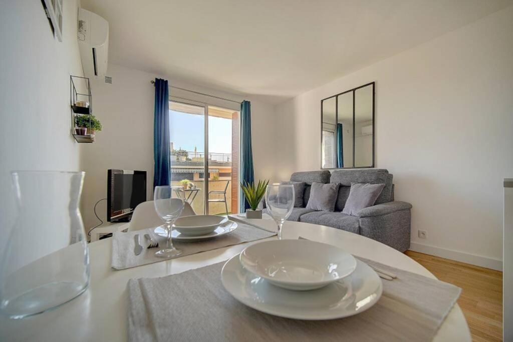 Appartement Le Palm - 100m Plage - Croisette - Verrière Côte D’azur *